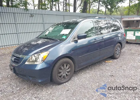 2010 Honda Odyssey Ex from USA, damaged, VIN 5FNRL3H46AB080950